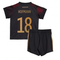 Nemecko Jonas Hofmann #18 Vonkajší Detský futbalový dres MS 2022 Krátky Rukáv (+ trenírky)